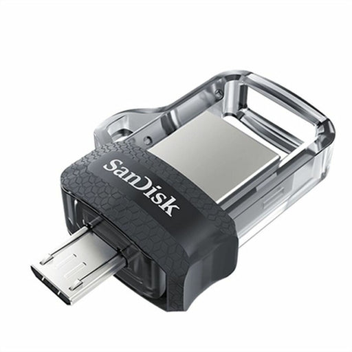 Memória USB SanDisk SDDD3-128G-G46 Preto Prateado 128 GB