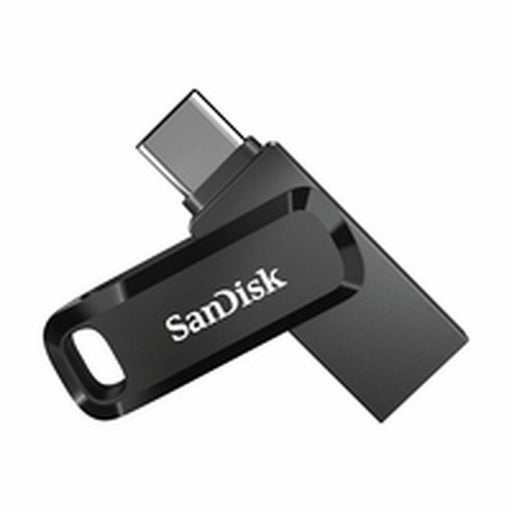 Memória USB SanDisk Ultra Dual Drive Preto Preto/Prateado 128 GB