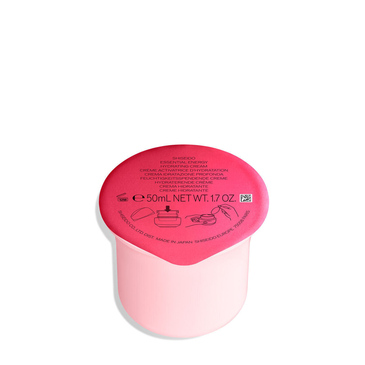 Creme Hidratante Shiseido 729238182868 50 ml Recarga