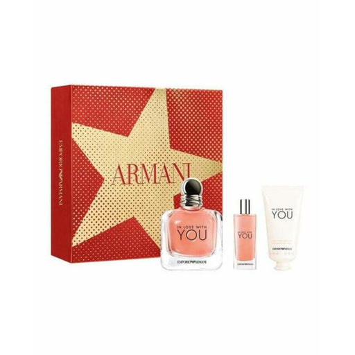 Conjunto de Perfume Mulher In Love With You Armani In Love With You EDP (3 pcs)