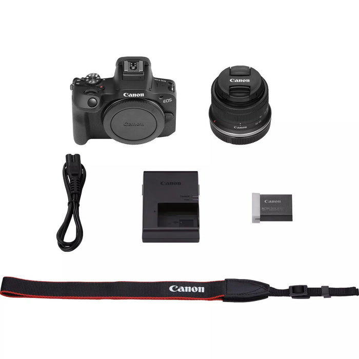 Câmara Digital Canon R1001 + RF-S 18-45mm F4.5-6.3 IS STM Kit