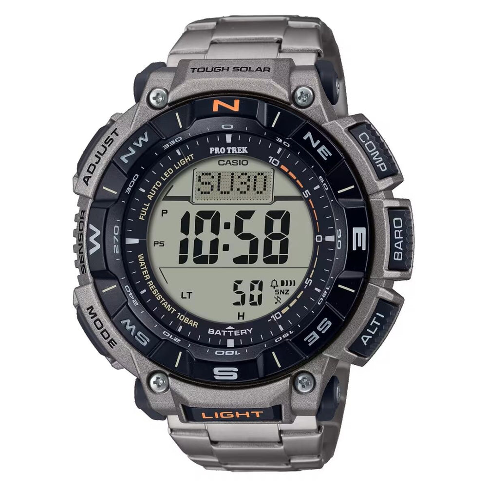 Relógio masculino Casio Pro Trek SOLAR POWERED
