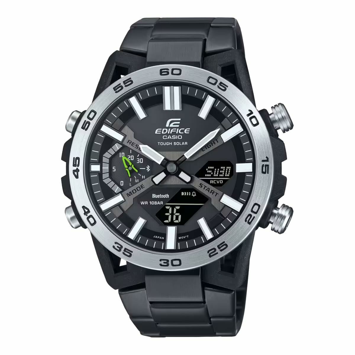 Relógio masculino Casio ECB-2000DD-1AEF Preto