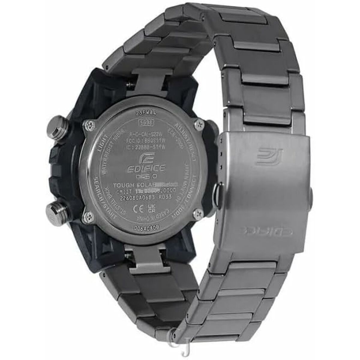 Relógio masculino Casio ECB-2000DD-1AEF Preto