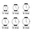 Relógio masculino Timberland TBL13321JSTB-02BN (Ø 45 mm)