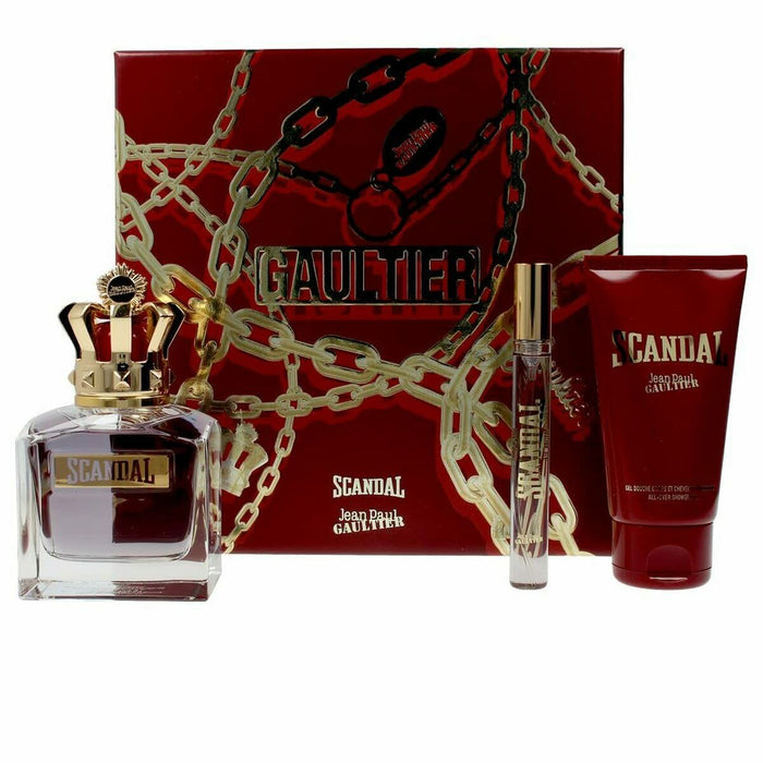 Conjunto de Perfume Homem Jean Paul Gaultier EDT Scandal 3 Peças