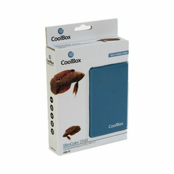 Invólucro de Disco Rígido CoolBox COO-SCG2543-6 2,5" SATA USB 3.0