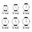 Relógio unissexo Lacoste 12.12 KEITH HARING (Ø 32 mm)