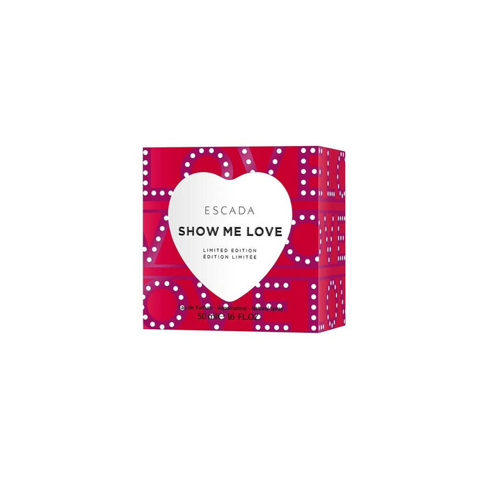Perfume Mulher Escada Show Me Love EDP Edição limitada (50 ml)